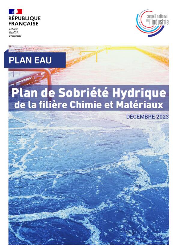 Plan de Sobriété Hydrique de la filière Chimie et Matériaux