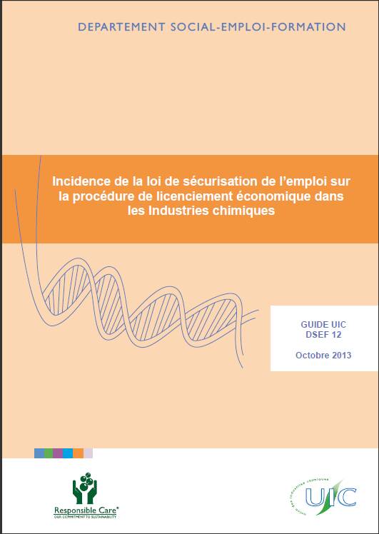 Incidence de la loi de sécurisation de l’emploi sur la procédure de licenciement économique dans les Industries chimiques