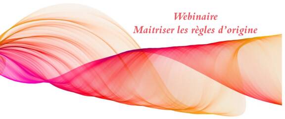 Webinaire Maitriser les règles d’origine