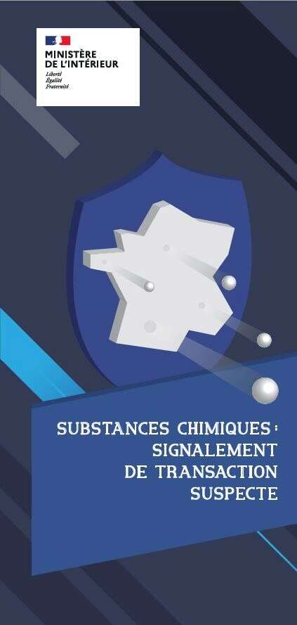 Signaler des transactions suspectes de substances chimiques