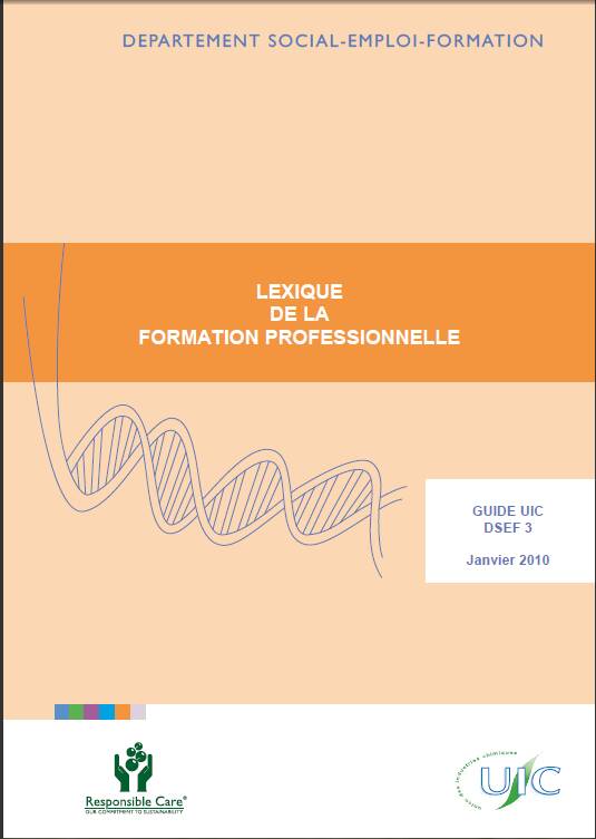 Lexique de la formation professionnelle