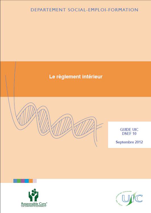Règlement intérieur