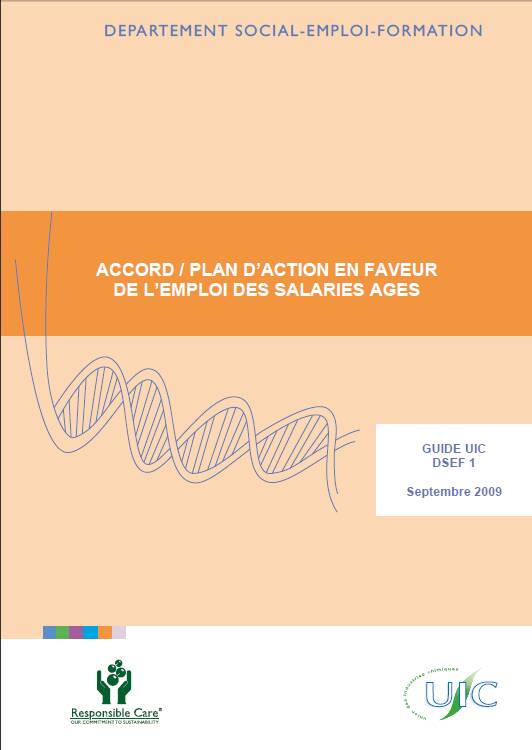 Accord / plan d’action en faveur de l’emploi des salariés âgés