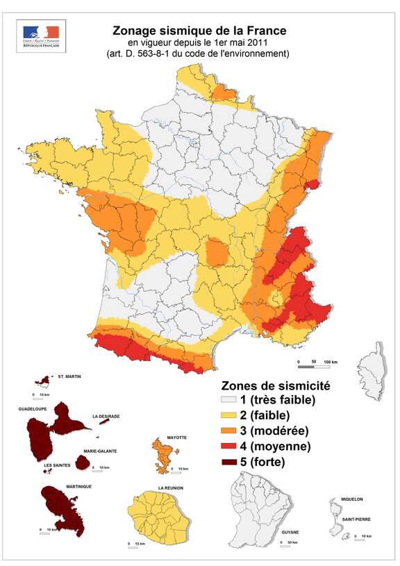 Réglementation sismique « Risque Spécial »