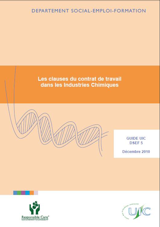 Les clauses du contrat de travail dans les Industries Chimiques
