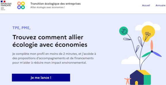 Le Gouvernement lance la plateforme « Transition écologique » pour les TPE/PME